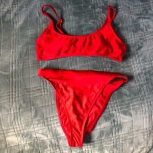 Ruby Red Bikini